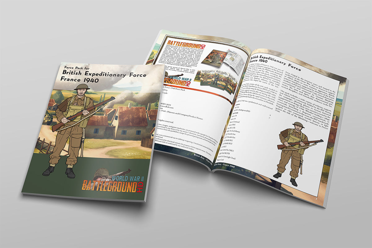 BGHD40010 British BEF 1940 Force Pack