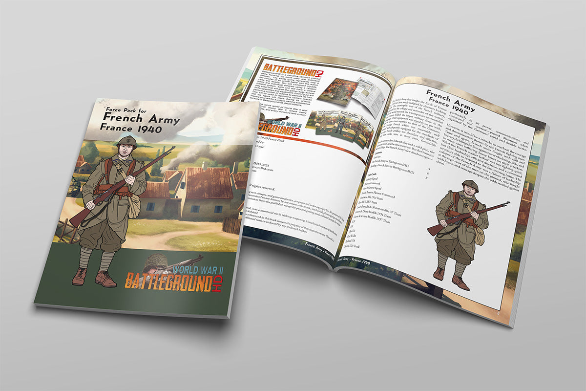 BGHD40030 French Army 1940 Force Pack