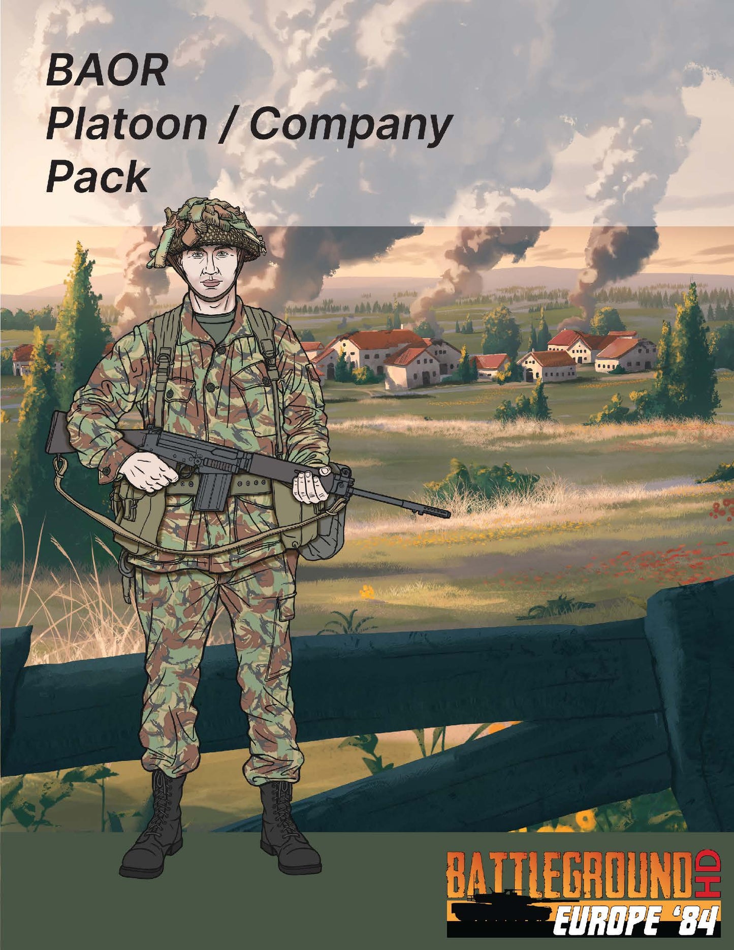 British Army of the Rhine Platoon / Company Unit Cards Pack PDF