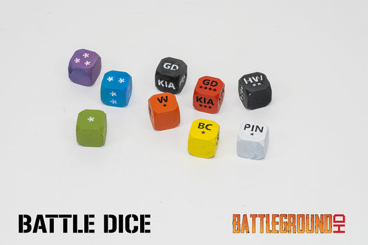 3d Battle Dice Free STL Files