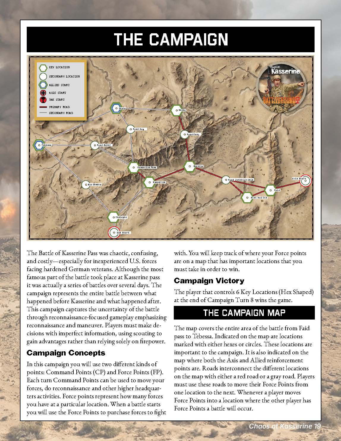 Chaos at Kasserine - Kickstarter Package