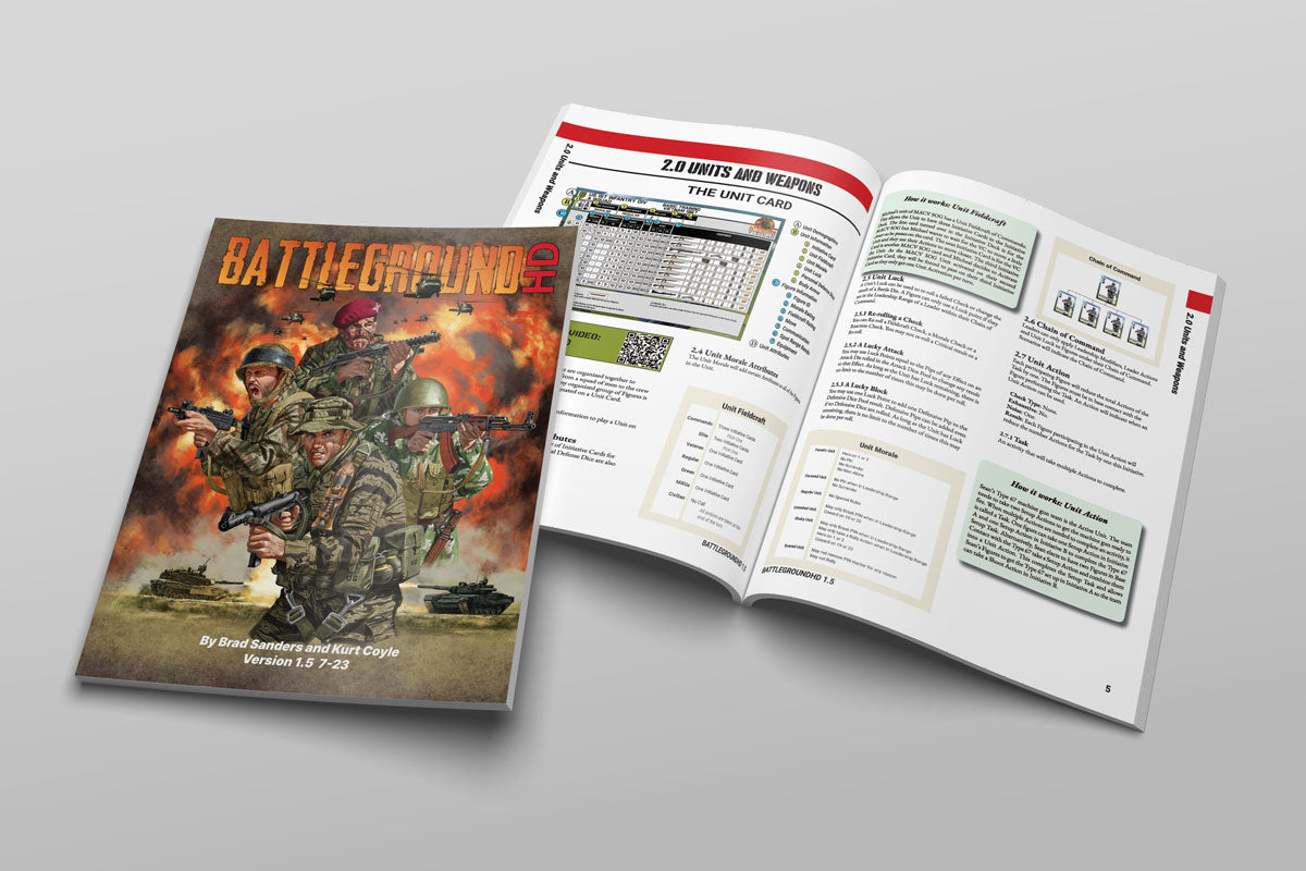 BattlegroundHD Core Rules - Physical Book
