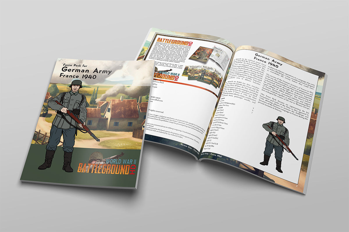 BGHD40020 German Army 1940 Force Pack