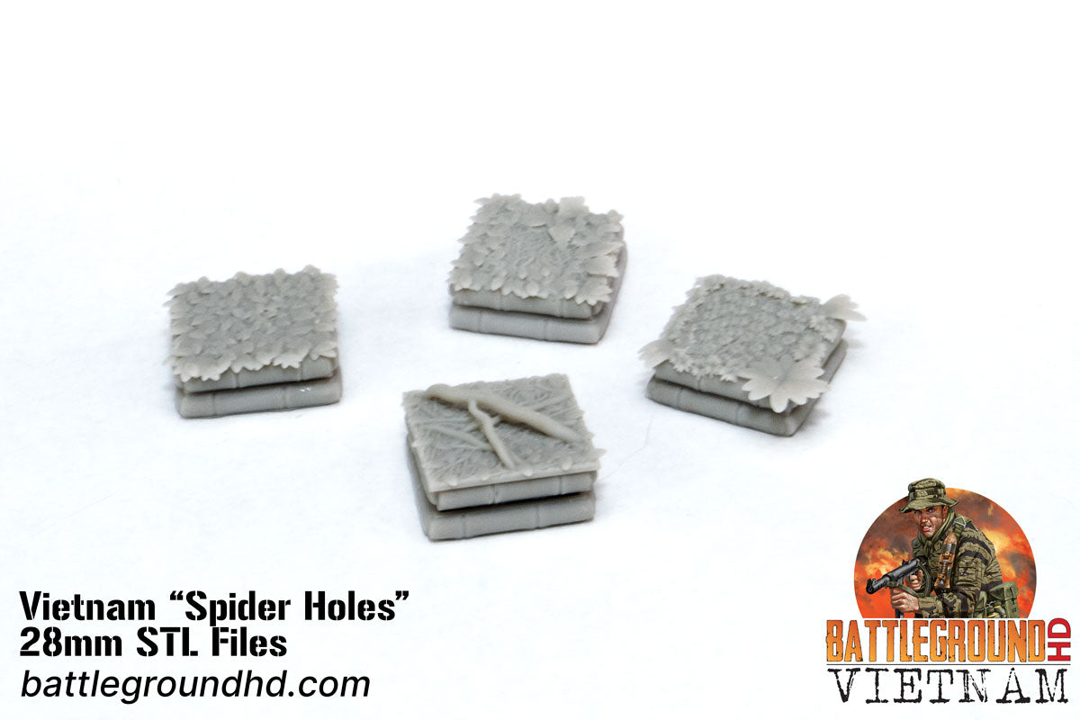 VC / NVA Spider Holes - Physical